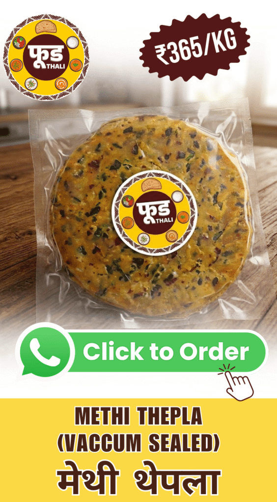 methi thepla food thali bulk order 1